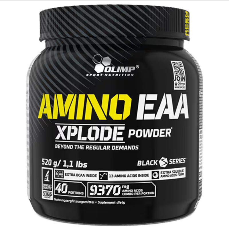 Olimp Sport Nutrition - Xplode Powder - Nahrungsergänzungsmittel - EAA-Aminosäuren 520 g - Orangengeschmack