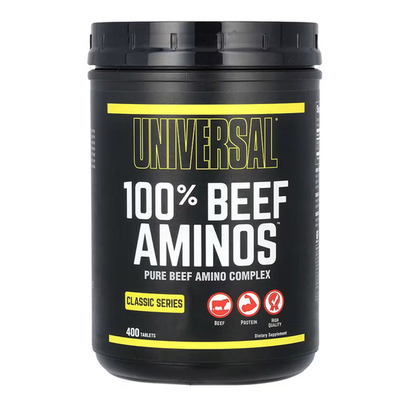 Universal U, Classic Series, 100% Beef Aminos, 400 Tablets