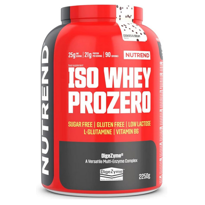 NUTREND Iso Whey ProZero 2250 g - High-Quality Whey Protein Isolate without Added Sugar2