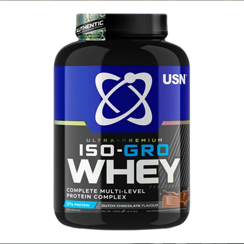 USN ISO-GRO Whey, Cookies and Cream, 2 kg-1